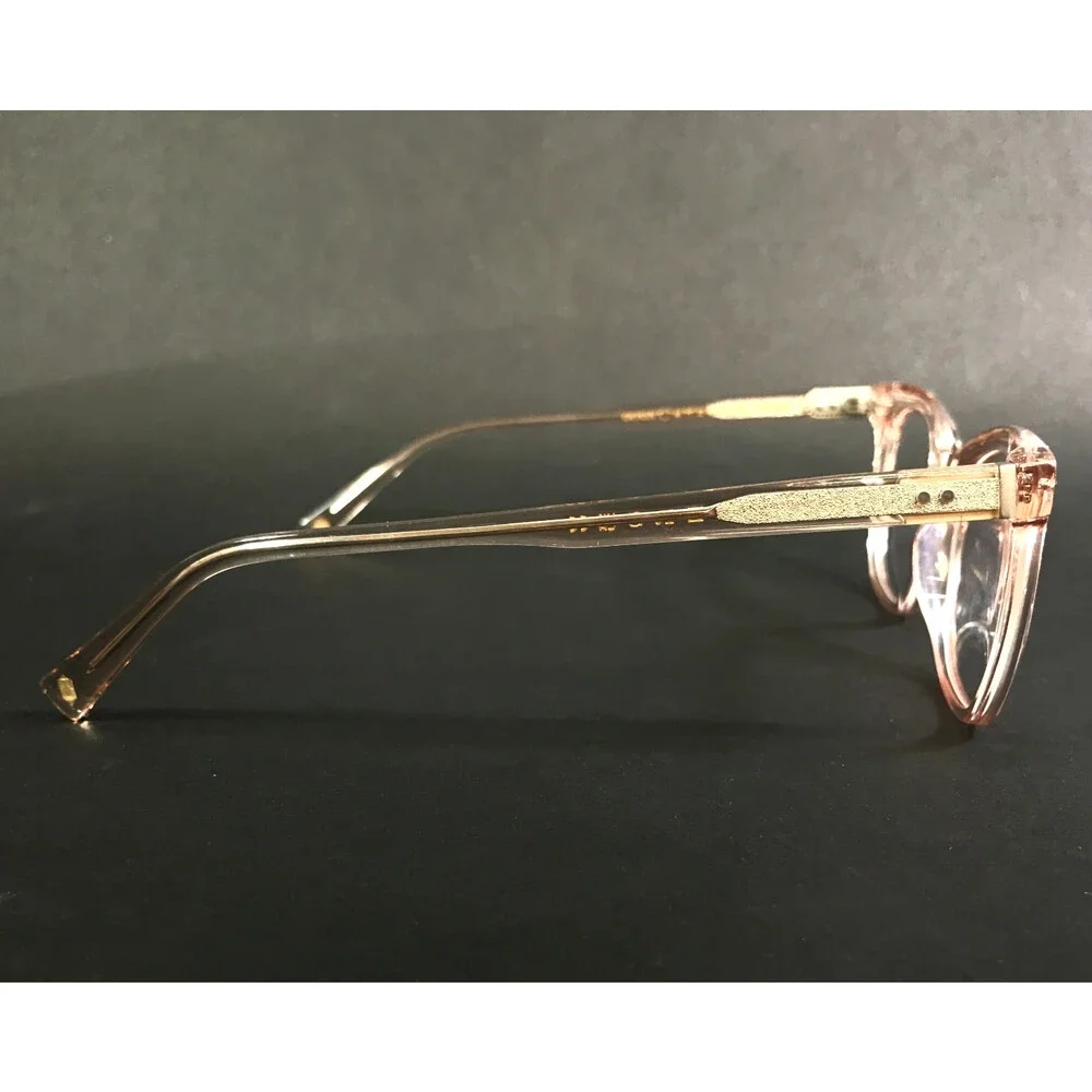 Erkers Eyeglasses Frames CALHOUN Champaign Transparent Pink Square 49-22-146